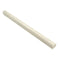 Noble White Cream Pencil Liner Trim Tile 1/2x12"