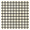 Noble White Cream Square Mosaic Tile 5/8×5/8"