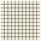 Noble White Cream Tumbled Square Mosaic 1×1"