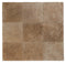Noce Travertine Tumbled Exterior Pool Paver 12x12" 1 1/4"