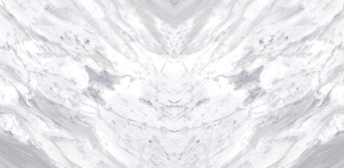 New Bianco Carrara Bookmatch Polished Wall and Floor Tile 24"x48"