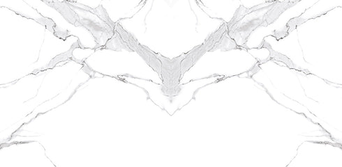 New Calacatta Bookmatch White Polished Wall and Floor Tile 24"x48"