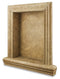 Noce Travertine Handmade Shampoo Niche Accessories - Large