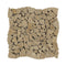 Noce Travertine Tumbled Flat Pebble Mosaic Tile