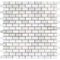 Oriental White Baby Brick Mosaic Tile 5/8x1 1/4"