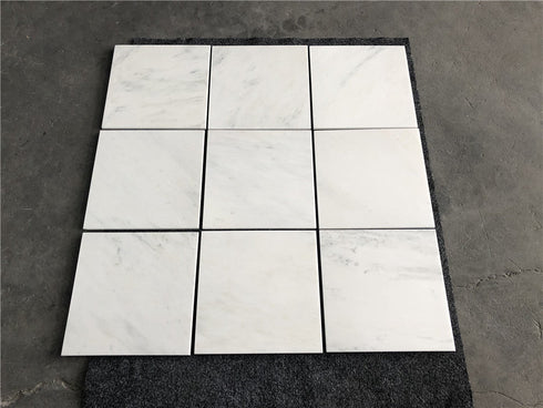 Oriental White Wall and Floor Tile 12x12"