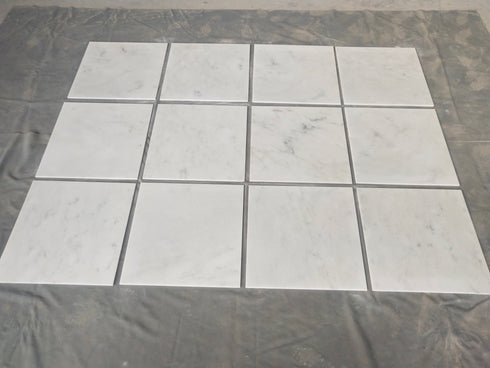 Oriental White Wall and Floor Tile 12x12"