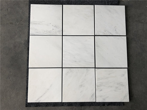 Oriental White Wall and Floor Tile 12x12"