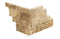 Philadelphia Travertine Split Faced Ledger Corner