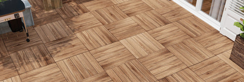 Ipe Decking Oak Matte 2Cm 24"X24" Outdoor Tile