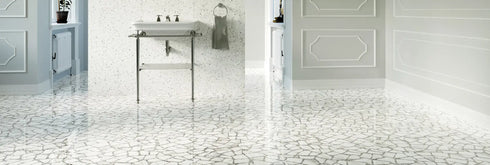Pietrosa Marble Sugar Effect Wall and Floor Tile 24"x48"