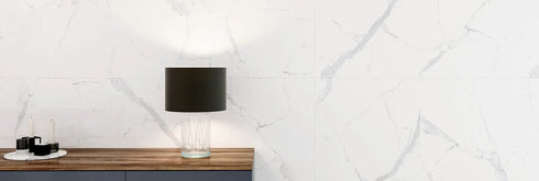 Statuario Polished Wall and Floor Tile