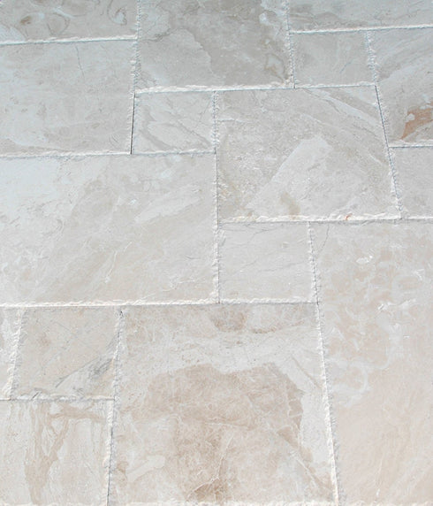Queen Beige Brushed/Chiseled Versailles Floor Tile