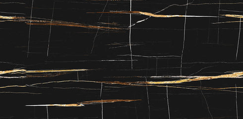 Sahara Noir Black Sugar Effect Wall and Floor Tile