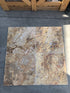 Scabos Travertine Brushed & Chiseled Floor Tile 18x18"