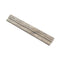Silver Travertine Honed Pencil Liner Trim Tile 1/2x12"