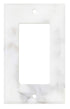 Calacatta Gold Marble 2 3/4 x 4 1/2 Switch Plate 1-ROCKER Wall Cover