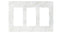 Calacatta Gold Marble 4 1/2 x 6 1/3 Switch Plate 3-ROCKER Wall Cover