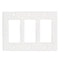 Thassos White Marble 4 1/2 x 6 1/3 Switch Plate 3-ROCKER Wall Cover