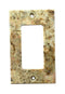 Scabos Travertine Switch Plate 2 3/4 x 4 1/2 Honed 1-TOGGLE Wall Cover