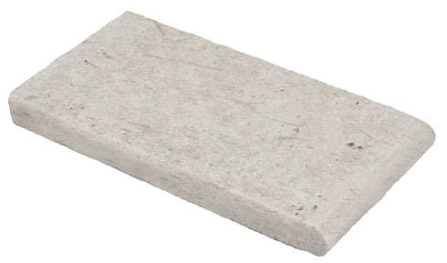 Symra Shell Limestone Tumbled Exterior Coping 6x12"