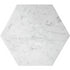 Carrara White Marble 10 Inch Hexagon Mosaic -Floor Tile Shop
