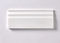 Bianco Dolomite Polished Baseboard Wall Trim Tile 4 3/4"x12"