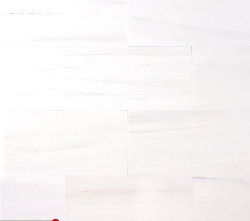 Bianco Dolomite Premium Polished Wall and Floor Tile 12"X24"