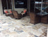 Antico Onyx Travertine Versailles Pattern Brushed & Chiseled