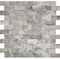 Atlantic Gray Brick & Subway Split Faced 1" X 2"