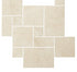 Noble White Cream Brushed Versailles Floor Tile