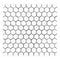 Thassos White (Greek) Marble Mosaic 1" X 1" 3/8 Hexagon Mosaic