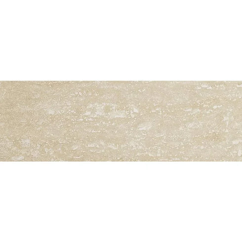 Oyster Travertine Tile 4" X 12" 3/8 Filled & Honed Tile