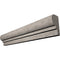 Tundra Gray Marble Single Step Chair Rail Trim Tile 2" X 12"