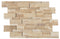 Valencia Travertine Honed Ledger Wall Tile 6x24"