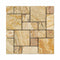 Valencia Travertine Tumbled Mini Pattern Mosaic Tile