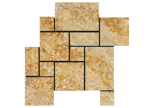 Valencia OPUS Mini-Pattern (4 pcs.) Interlocking Tumbled