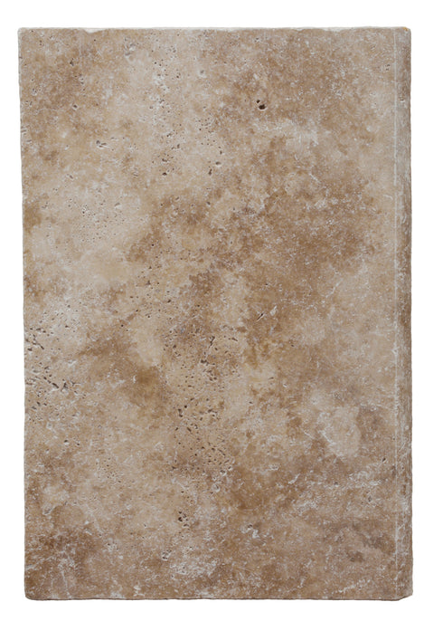 Walnut Travertine Tumbled Pool Coping 16x24" 2"