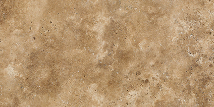 Walnut Travertine Tumbled Wall and Floor Tile 3x6"
