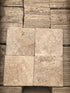 Walnut Travertine Tumbled Wall and Floor Tile 6x6"