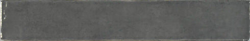 Zellige Dark Gray 2x16 Ceramic Wall and Floor Tile | Glossy Finish