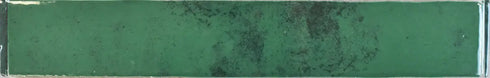 Elevate Your Space with Zellige Emerald Green 2x16 Ceramic Wall and Floor Tile | Glossy Finish