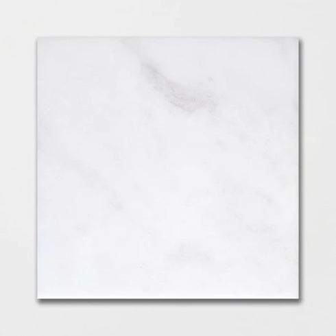 Afyon White Polished Wall and Floor Tile 12"x12"