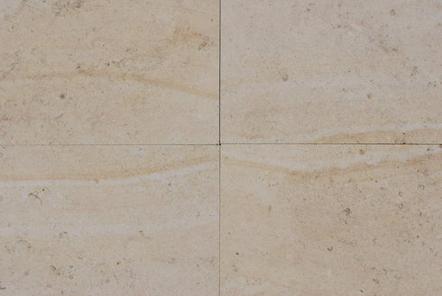 Beaumaniere (French) Limestone Tile 18" X 18" Honed Tile