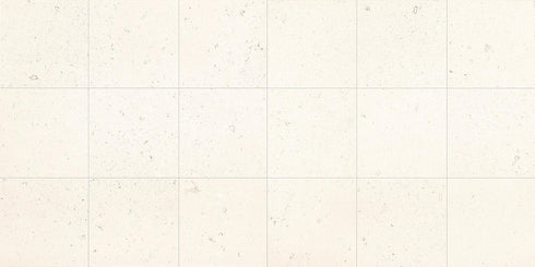 Euro Cream Limestone Tile 18" X 18" 1/2 Honed Tile