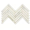 Calacatta Oliva Marble Mosaic 1" X 6" 3/8 Herringbone Mosaic