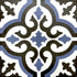 Cosenza Azul Decorative Porcelain Wall And Floor Tile 9x9"