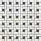 Thassos White Pinwheel (Mini) Mosaic w/ Black Dots Polished