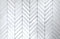 Thassos White Chevron - LARGE (Single Color) Mosaic Polished
